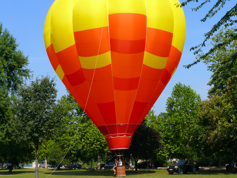 Lectie de zbor cu balonul in Bucuresti