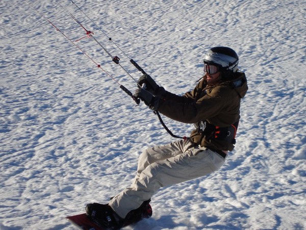 Initiere in snowkiting in Cluj-Napoca