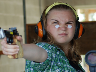 Target shooting lesson in Brasov for 2