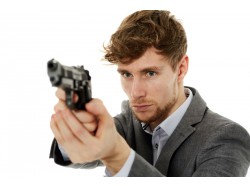 Lectie de initiere in tir sportiv in Falticeni