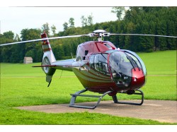 Scenic helicopter flight with guests in Oradea