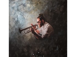 Portretul tau pe panza - Tehnica Mixta