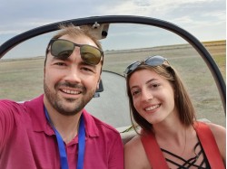 Lectie de zbor acrobatic pentru cupluri la Constanta