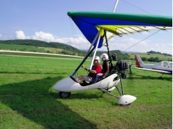Zbor cu motodeltaplanul in Targoviste