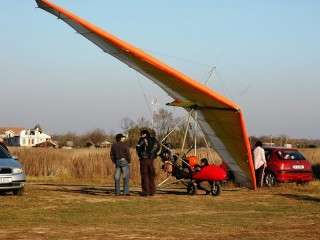 Zbor cu motodeltaplanul in Targoviste