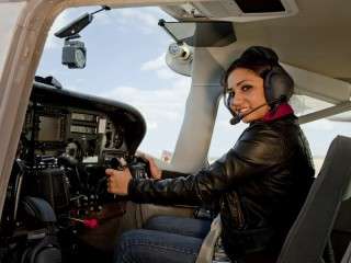 Lectie de zbor cu avionul si invitati in Cluj