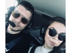 Lectie de zbor cu avionul in Targu Neamt