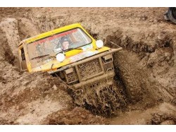 Lectie de off-road in Odorheiu Secuiesc