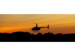 Chasing the sunset: Zbor cu elicopterul din Constanta