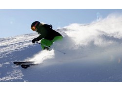 Lectie de initiere in schi in Arieseni