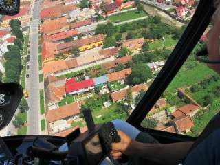 Helicopter flying lesson in Bucharest