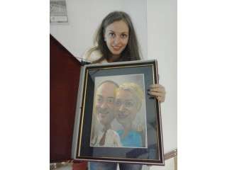 Caricatura pentru Cupluri la Popa's, cel mai faimos caricaturist roman - Editie de lux