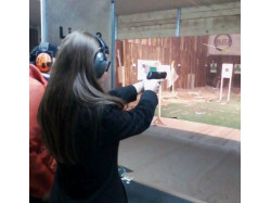 Lectie de initiere in tir sportiv in Radauti