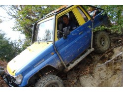 Lectie de off-road in Bistrita