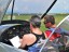 Airplane flying lesson in Bucharest