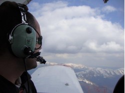 Scenic airplane flight in Baia Mare